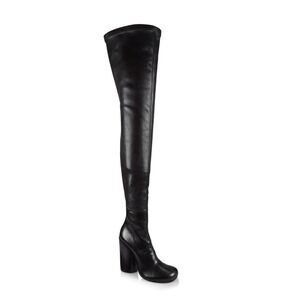Burberry Anita Leather Over-The-Knee Boots size 37